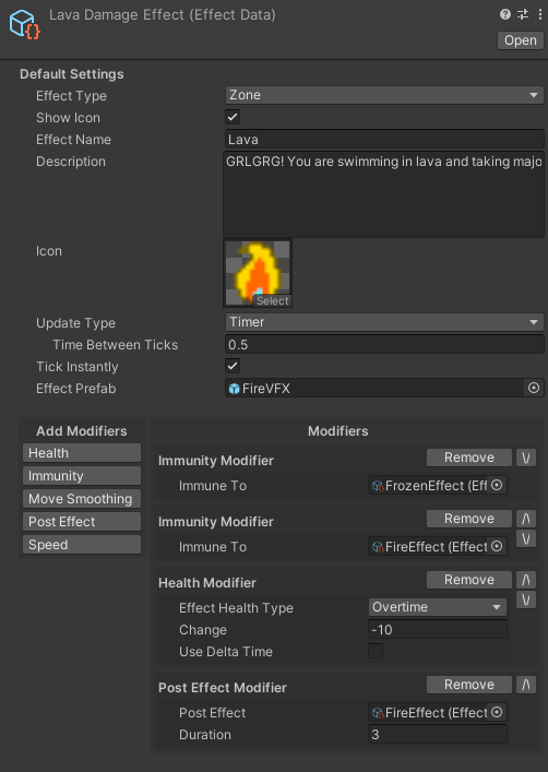 Lava Effect Editor